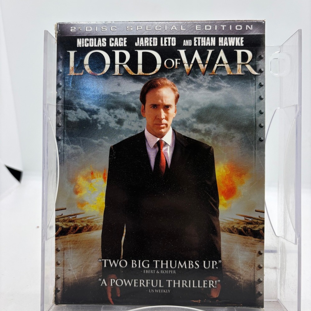 Lord of War DVD 2-Disc Special Edition Nicolas Cage Jared Leto Ethan Hawke 2005